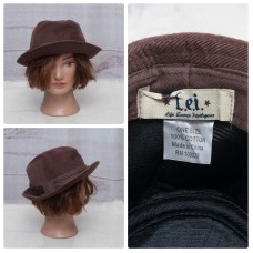 L.E.I Life Energy Intelligence Brown Mujer&apos;s Casual Fedora Hat One Size Fits All  eb-11599615
